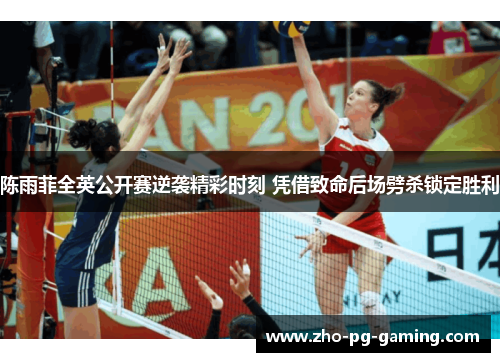 陈雨菲全英公开赛逆袭精彩时刻 凭借致命后场劈杀锁定胜利